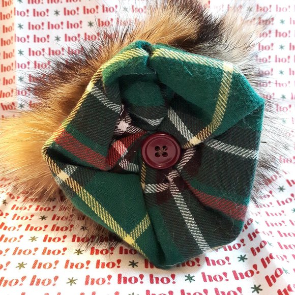 Tartan Teddy Bear Christmas Ornament - Newfoundland Tartan - Coyote - Picture 6 of 6